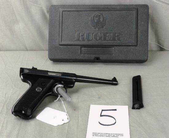 Ruger MK II, 22LR w/Case & Extra Mag, SN:219-54593 (Handgun)