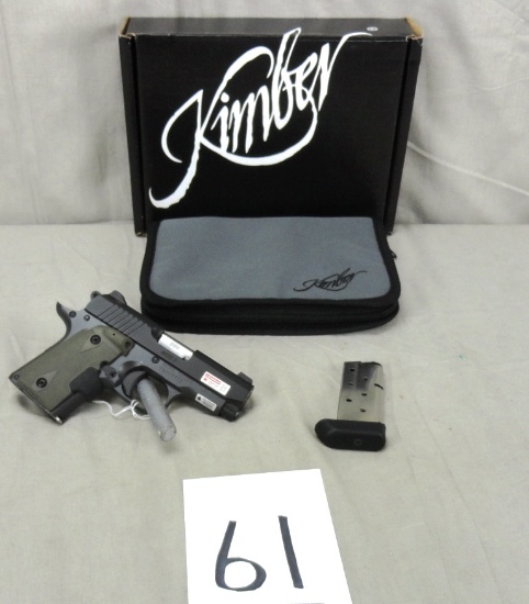 Kimber Micro 9, 9mm, SN:PB0117779 (Handgun)