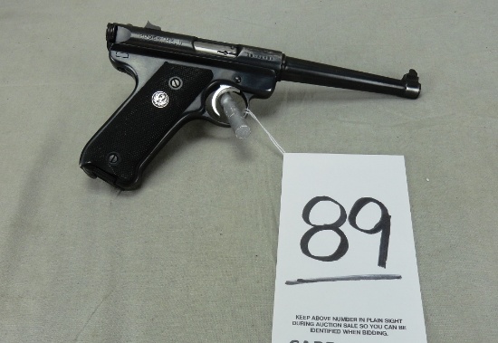 Ruger MKII, .22-Cal. Pistol, SN:18-52584 (Handgun)