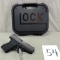 Glock 43 9x19, 9x19-Cal. Pistol, SN:ZNN092 w/Box (Handgun)