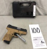 Taurus PT111G2, 9mm Pistol, SN:TKT86698 w/Box (Handgun)
