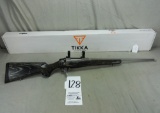 Tikka T3 Stainless Steel, 243 Win. Rifle, SN:K14404 w/Scope Rings, NIB