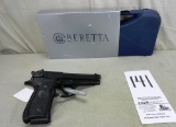Beretta M.92 FS, 9mm Cal.  5” Bbl. w/Box, Looks Unfired, SN:147672Z (Handgun)