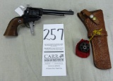 Ruger Single Six 22-Cal. 6-Shot Revolver, SN:455294, 6½” Bbl., Extra Cylinder & Holster (Handgun)