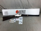 Henry H004M, 22 Rifle, SN:GB153614M, NIB