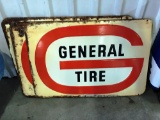 (3) General Tire Embosed Signs