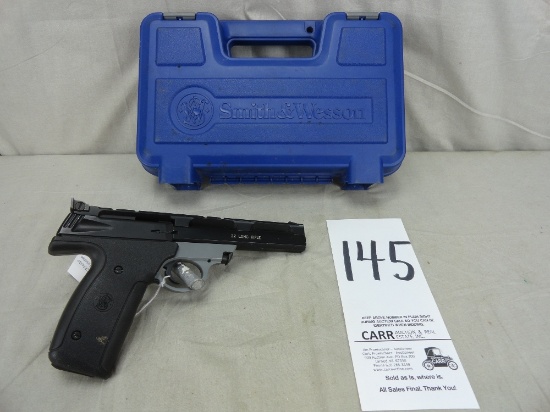S&W 22A-1, .22 LR Semi-Auto Pistol, SN:UBS4415 w/Hardcase (Handgun)