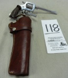 H&R M.923, 9-Shot (Nickel) Revolver, .22-Cal., SN:R5357 w/Holster (Handgun)