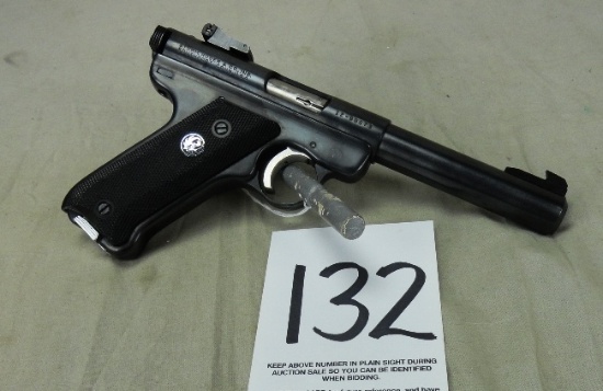 Ruger Mark I, 22-LR, Target Bbl., Pistol, SN:12-98673 (Handgun)