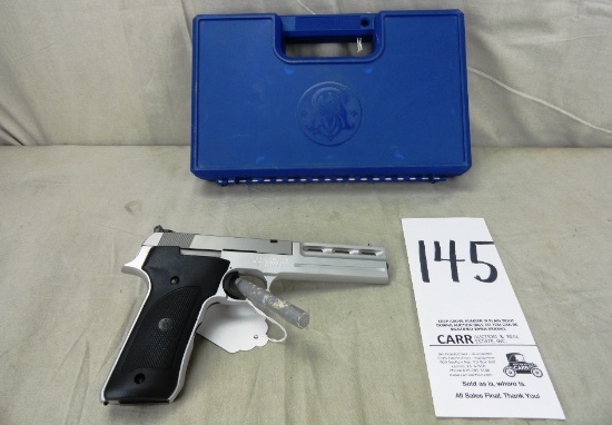 S&W M.622, 22-LR, Stainless Steel, Pistol, SN:UBF1117 w/Box  (Handgun)