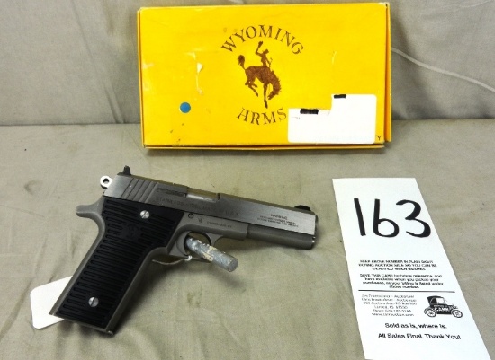 Wyoming Arms Parker 10mm, Stainless Steel, Pistol, As New w/Box, SN:A00739 (Handgun)