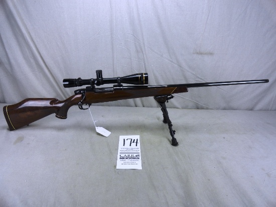 Weatherby Mark V, 240-Magnum w/Leupold Vari-X-III 6.5x20 Scope & Bipod, SN:P47352