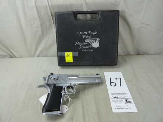 Magnum Research Desert Eagle, Stainless, 44-Mag Auto Pistol, SN:99201585 (Handgun)