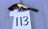 Brass Frame Oct. Bbl. Single Shot, 28-Cal. Pistol, SN:1061 (Handgun)