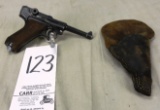 Luger 9mm, 1936, Pistol, SN:399 w/Holster (Handgun)