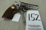 Colt Python 357, Nickel, Revolver, 4
