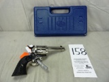 Colt SA Army 44-40, Nickel, Revolver, 4 3/4