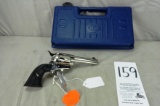 Colt SA Army 44-40, Nickel, Revolver, 4 3/4