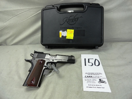 Kimber Eclipse Target II, 38 Super Caliber, Stainless Steel w/Box, SN:KF43486 (Handgun)