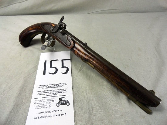 Custom Made Kentucky Pistol, 50-Cal. Black Powder Single Shot (EXEMPT)