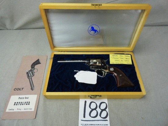 Colt Kansas Trails Frontier Scout, 22LR, "Pawnee" 1968, SN:155PT (Handgun)