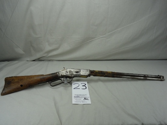 Antique Winchester w/Rawhide, Model 1873, 44-Cal., SN:274626B