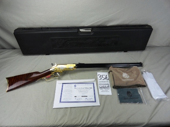 "The Gettysburg Tribute 1860 Henry Rifle" No. 108 of 500, 44-40 w/Certificate of Authenticity & Hard