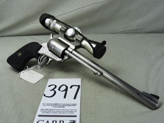 Freedom Arms Field Grade Stainless Steel, 454 Casull Revolver w/Simmons 2.5x7 Scope, SN:DF8377 (Hand