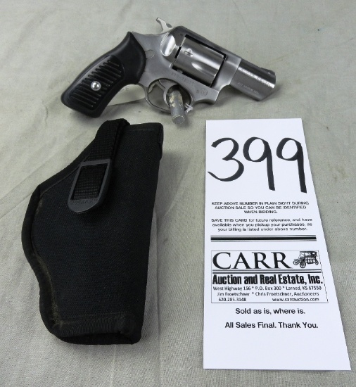 Ruger SP101, 357-Mag Stainless Revolver w/Holster, SN:573-72118 (Handgun)