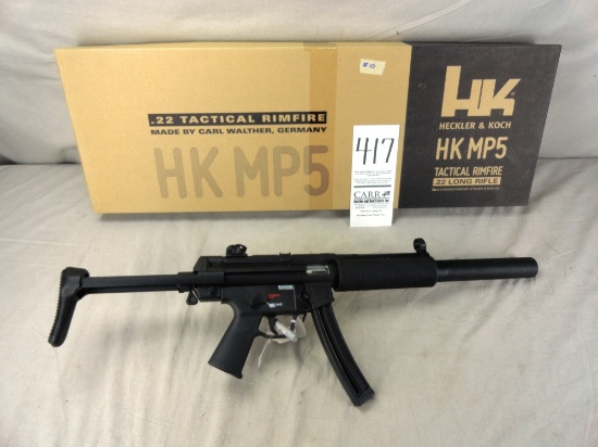 HK MP5 Rifle, .22-LR, SN:WG020622, NIB
