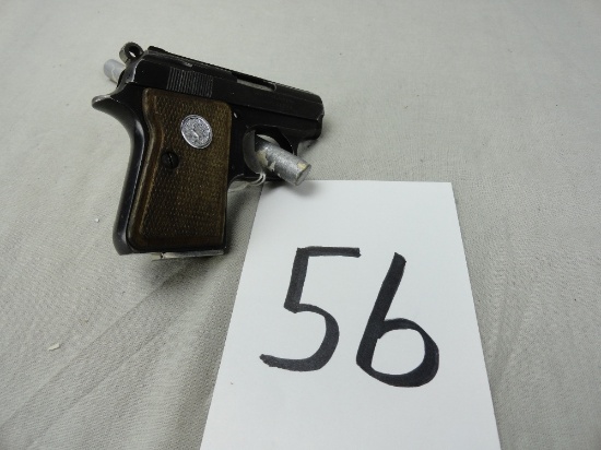 Jr. Colt, 22 Short Semi Auto Pocket, Made In Spain, SN:56991CC (Handgun)