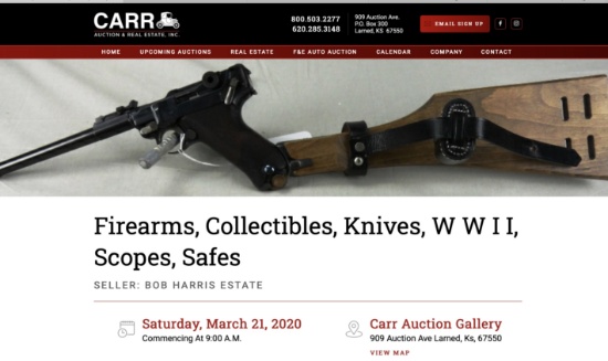 Firearms and WWII Collectibles