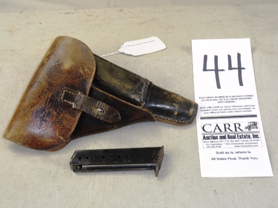 P38/Luger Pistol Holster w/Mag