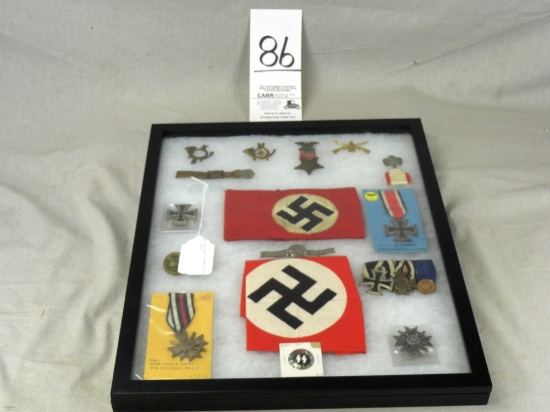 German/Nazi Fob, Badge, Iron Cross Display