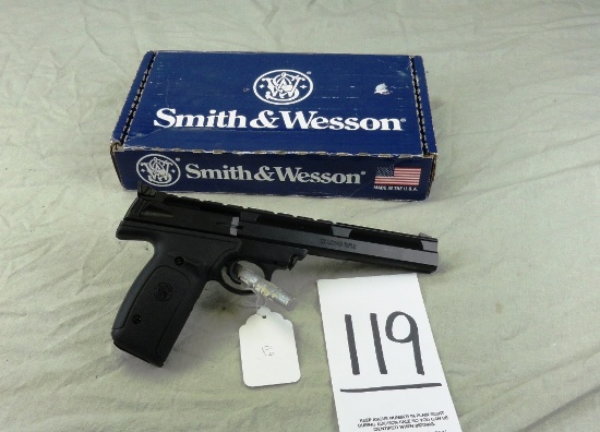 S&W 22A-1, 22LR w/Box, SN:UDS1238 (Handgun)