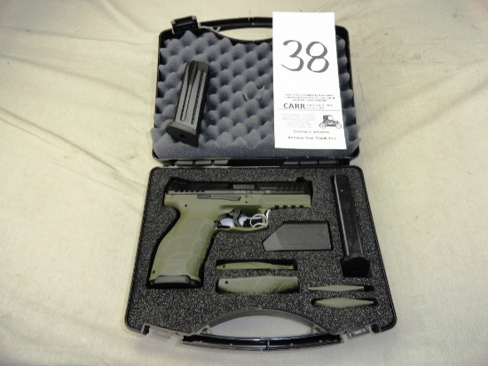 H&K VP9 9mm, Night Sights, Green M.70009GRLE-AS, SN:224-209121, NIB (Handgun)