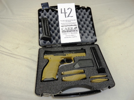 H&K VP9 9mm, Night Sights, FDE, M.700009FDELE-AS, SN:224-220097, NIB (Handgun)
