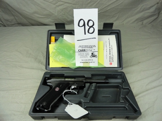 Ruger Mark II, 22-Cal. w/Hard Case, SN:22481493 (Handgun)
