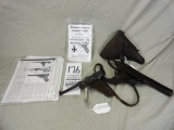 Luger American Eagle 1900, 30-Cal., Marked German Under Bbl. w/German Luger Holster & Shoulder Holst