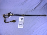 1852 Civil War Naval Sword w/Tassel by Wanamaker & Brown, Phil., PA (EXEMPT)