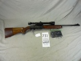 231.   Remington Woodsmaster 742, 243-Cal. w/Weaver Microtek K8-1 Scope & E