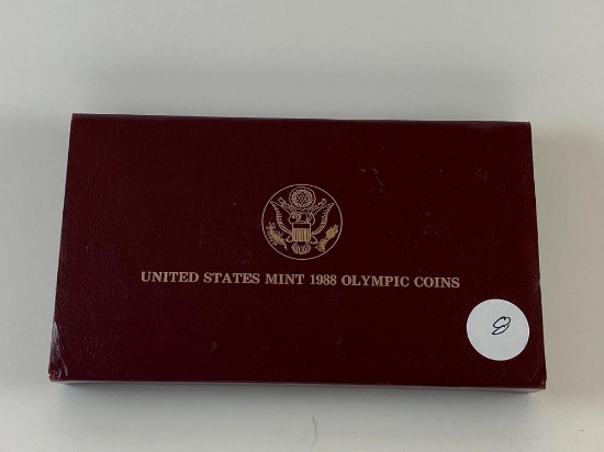 1988 Olympic Proof Silver Dollar