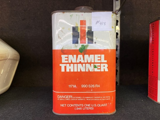 Enamel Thinner Tin