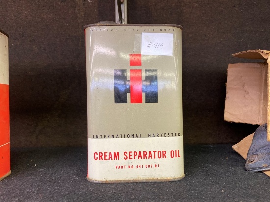 Cream Seperator Oil Tin