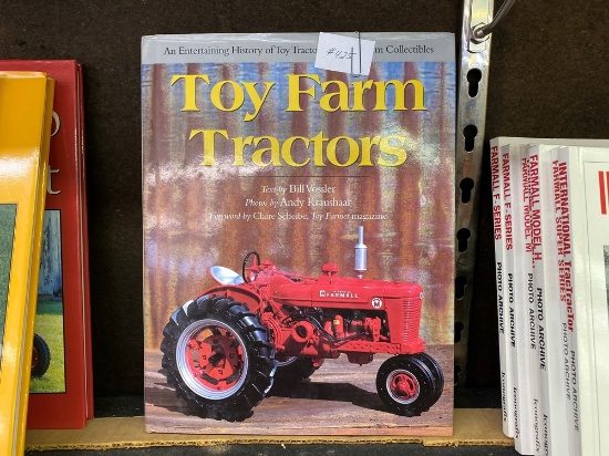 Toy Farm Tractors book by Vossler