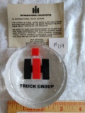 3 IH Truck Group Paper Weight - Lucite NIB