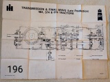 Fest Wall Chart NOS: Transmission & final Drive late production, early production 454 & 574, Multipl