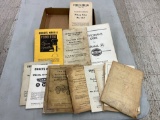 McCormick Deering & Other Manuals, Flat Full