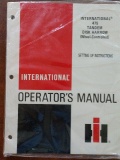 International 475 Tandem Disk Harrow (Wheel -Controlled) Manual NIP