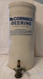 McCormick Deering lye solution crock w/spigot - 2 gallon